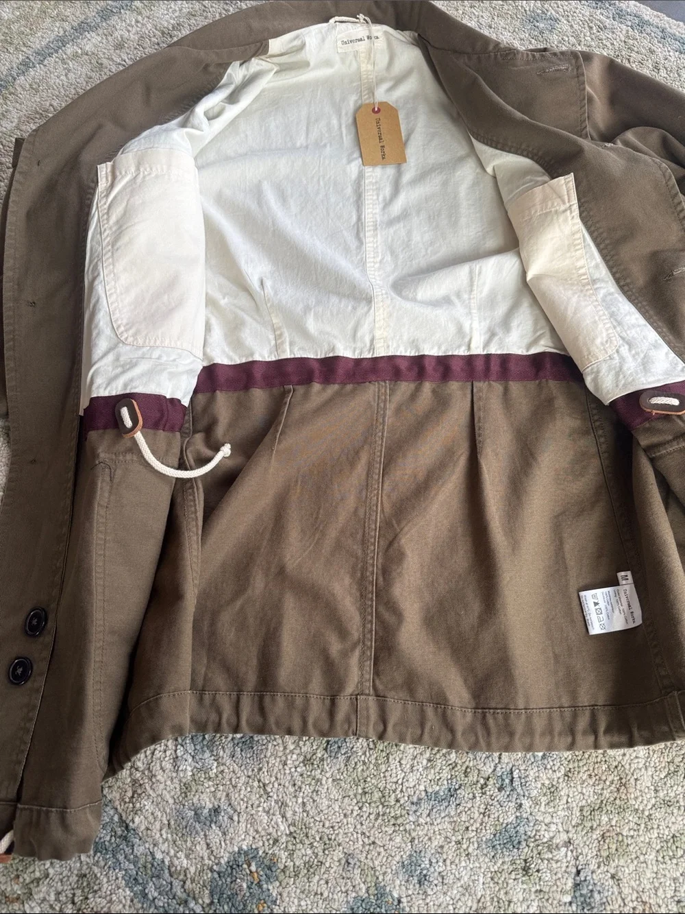 Universal Works Twill Military Jacket Olive M